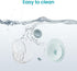 P20 Set P20 (160ml/5.4oz, 24mm 1 Set Paruu Full Replacement Collector Cup, for Wearable Breast Pump Double-Layer