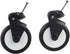 Stroller Rubber Wheels Accessory D: 13cm, Front / Rear for Yoya/ Wheel Stroller with Tools (A pair of front wheels)