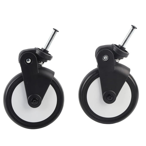 Set Universal Baby Stroller Rubber Wheel - Front Wheels Included