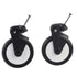 Set Universal Baby Stroller Rubber Wheel - Front Wheels Included