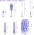 Electric Bottle Brush Cleaner,Rechargable Electric Baby Bottle Brush Cleaner with Thermometer,Silicone