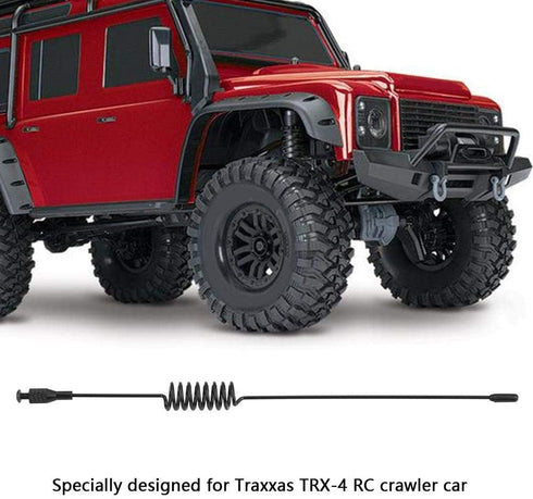RC Car Antenna, Remote Control Crawler Simulation Antenna for Traxxas -4 RC Vehicle Decoration Parts(195mm / 7.68inch)