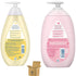 YDF 500ML Johnson's Head-to-Toe Baby & Newborn Wash & Shampoo + Johnson's Moisturizing Pink Baby Lotion