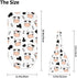 Cute Cow Print Swaddle Blanket Hat Set for Boys Girls, Soft Newborn Sleeping Sack Receiving Blanket Shower Gift