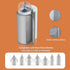 TIKATARER 2000mAh Portable Baby Bottle Warmer, Fast Heating USB Rechargeable Warmer, Dual Battery, Ideal for Breastmilk