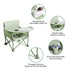 M-CASTLE 6 3 New Portable Travel Booster Seat with Tray|Foldable Infant Seat Booster Dining Chair|Great for Camping