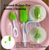 3 PCS Baby Bottle Cleaning Brush, Durable Silicone Bottle Brush for Washing Baby Bottles, Vases, and Glassware