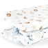 GRSSDER Stretch Ultra Soft Jersey Knit Changing Pad Cover Set 2 Pack - Change Table Pad Covers for Baby