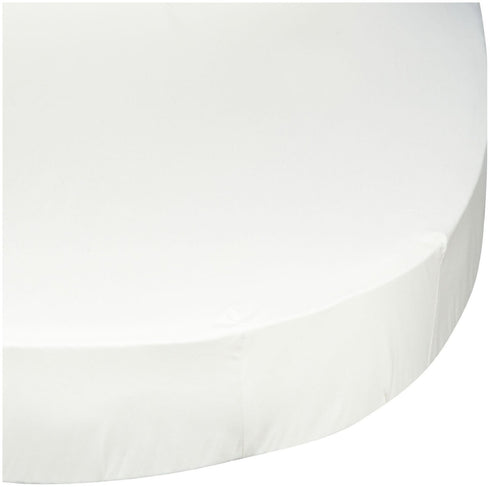 Organic Cotton Stokke Mini Fitted Sheet- White