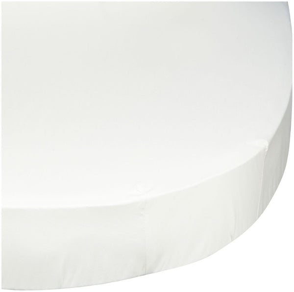 Organic Cotton Stokke Mini Fitted Sheet- White