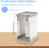 Tcwhniev 1700ml 8.1 6.5 4.7 Freeze Organizer for Breast Milk Storage Bags, Breast Milk Freezer Storage Organizer