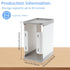 KHZSPP Freeze Organizer for Breast Milk Storage Bags,Container Storing First-in First-Out System with Tray for Freezing