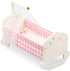 Pithfor Wooden Baby Doll Crib Set, Baby Doll Bed Toys for 18
