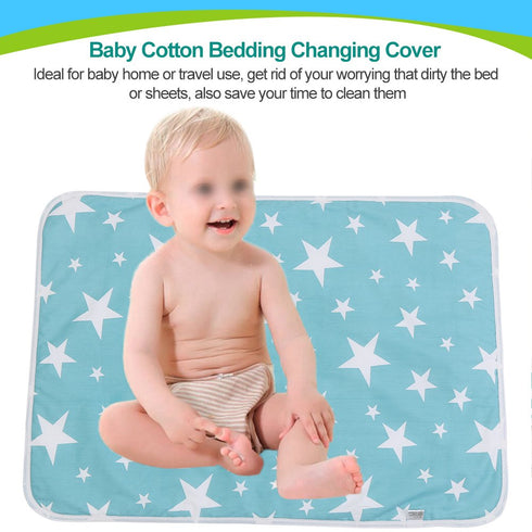 Ultra-Soft Large Washable Baby Changing Pad Mats Baby Cotton Urine Mat Diaper Nappy Bedding Changing Cover Pad