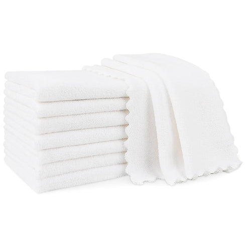 Orighty Burp Cloths for Baby 8 Pack - Super Soft & Absorbent