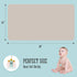 Cute Castle 24 Pack 100% 20'' 10'' Muslin Burp Cloths for Baby - Ultra-Soft Cotton Baby Washcloths - Large by Super