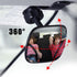 Automotive Interior Rearview Baby Mirror - Wide Angle Convex Mirror for Infant Toddler Child Adjustable Rearview