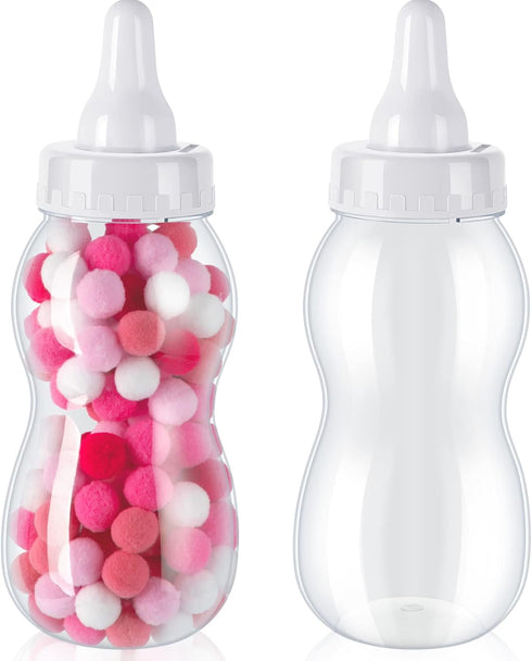 Tessco for you 2 Pcs Large Baby Milk Bottle Fillable Baby Shower