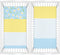 Set of 2 Crib Sheets for Boys, Girls - Fitted Crib Mattress