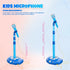 Toyvian Musical Toys Karaoke Machine for Kids with Adjustable Stand and Microphones,Music Sing Microphone Toy