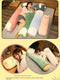 MUPI Long Plush Cute Body Pillow - 33 Inch Husky Animal Shaped Cuddle Pillow for Kids, Gift for Girlfriend