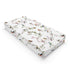 Watercolor Sparrow Spring Floral Changing Pad Covers, Birds Flowers Leaves for Boy Girl, Soft Stretchy 32''x16''