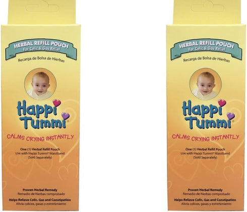 Herbal Refill Pack - Relief for Infants and Babies with Colic, Gas, and Upset Tummies (2 Pack)