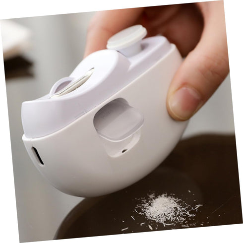 Trimmer Rechargeable Electric Nail Clipper and with Led Light Fingernail File for Adults Compact Design for Easy Travel