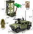 Military Toy Model Car Guard Tower - Weapon Pack Building Block Toys for Boys Age 6-12 Years (173pcs)
