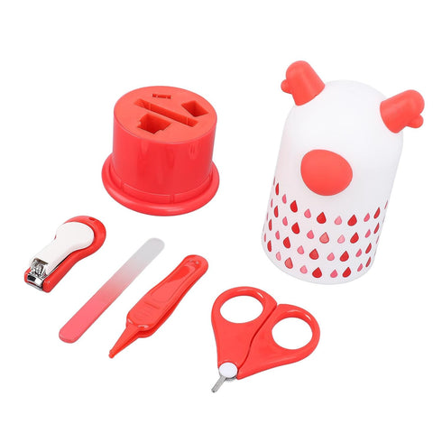 Masyrt Set Infant Nail Kit, Baby Nail Grooming Kit, Cute Baby Manicure with Safe Materials, Infant Nail Care Tools