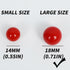 Large 18MM 30 Wahoo Board Game Replacement Marbles - 5 Each of 6 Colors, 6 Dice, and Play Bag for Aggravation Game