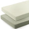 GRSSDER Mini Crib Sheets Fitted, 2 Pack Ultra Soft Stretchy Pack N Play Sheets, Universal Fit for Playard Mattress,