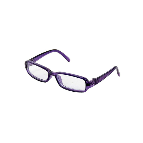 American Fashion World Doll Pink and Purple Glasses for 18-Inch Dolls | Trendy Design & Perfect Fit