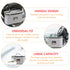 Dc12v ibasenice Bottle Warmer Bag Portable Electric Milk Bottle Heating Tote for Travel and Car Use with Car Charger