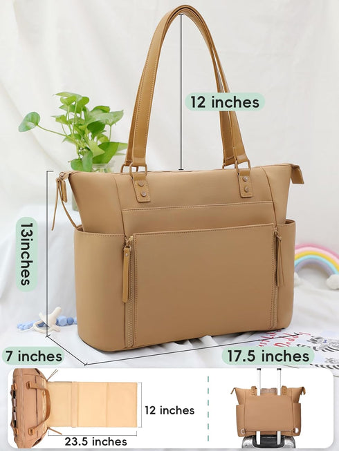 Backpack bebe,14 MOMINSIDE Neoprene Diaper Bag Tote, Diaper Bag paaleras para Pockets Large Capacity Diaper Bags