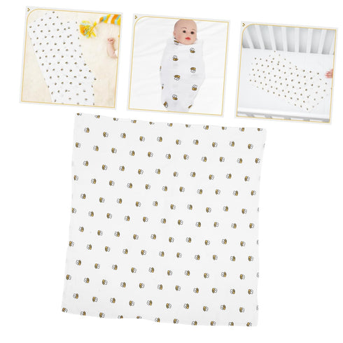 Muslin Swaddle Blanket, Soft Lightweight Cotton Wrap for Newborns, Breathable Boy Girl Gauze Blanket for Swaddling