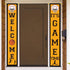 Basketball Party Supplies Hanging Sign - Sport Birthday Decorations Indoor Outdoor Welcome Banner