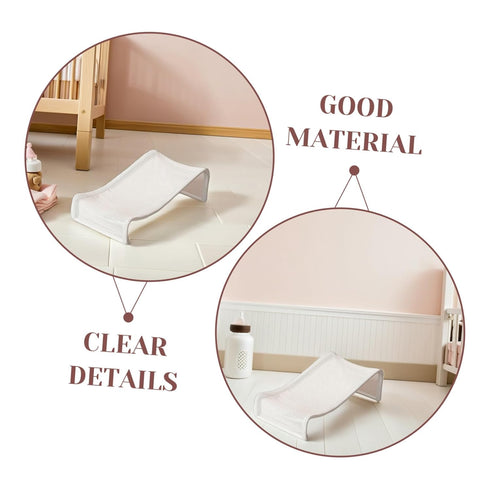 Non-Slip Bath Support Seat for Newborns - Mesh Pad Cushion for Bathtime