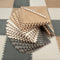 16 Piece Carpet Squares Puzzle Mat 49" x 49" Plush Interlocking Carpet