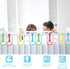 8Pcs (4 Pull Up Rings - Baby Walking Exercises Assistant - Bed & Crib Stand Up Rings Colors)