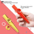 LovesTown Kazoos - 6 PCS Metal Kazoos Flute for Kids Gift Party Favor Bag Fillers