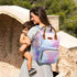 LIMHOO Backpack, Mermaid Diaper Bag Waterproof Baby Care Bag, Women Travel Baby Nappy Changing Bag