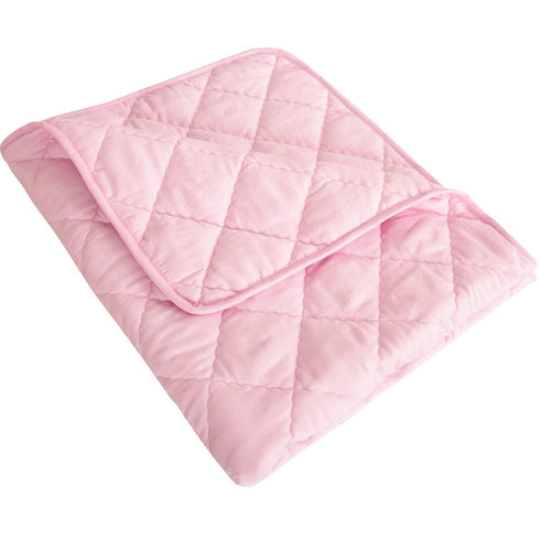 39x47 inches, NTBAY Down Alternative Toddler Comforter, Lightweight and Warm Solid Color Baby Crib Quilted Blanket