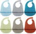 Mepase Silicone Bibs for Babies Waterproof Silicone Bibs Soft Adjustable Baby Feeding