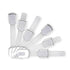 Adjustable & Reusable Child Safety Cabinet Locks & Latches, Baby Proofing, Pack of 6, Silver - Wonderkid