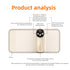 Portable Bottle Warmer, Car Bottle Warmer for Travel, Milk Warmer Bag, On The Go Fast Bottle Warmer for Travel