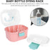 Countertop Kisangel Baby Bottle Drying Rack High Capacity Bottle Dryer with Detachable Hollow Drain Net and Pacifier