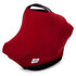 Parker Baby 4 in 1 Car Seat Cover, Stretchy Canopy, Nursing Cover, Grocery Cart Cover, Cherry