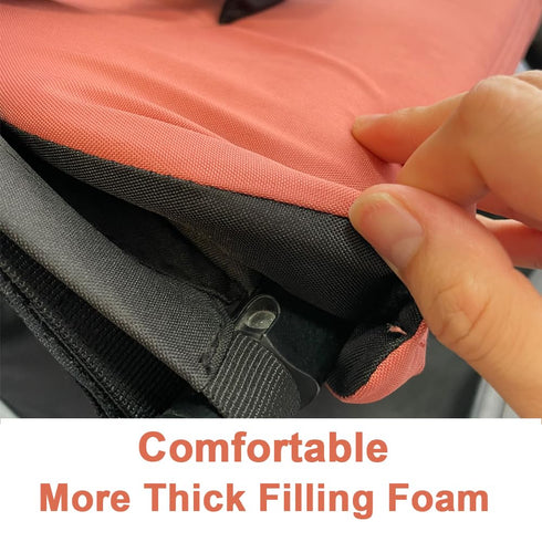 Feliliber 2 Baby Stroller Seat Cushion and Canopy Compatible with Babyzen YOYO and YOYO+, Pushchair Accessories