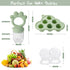 KERRT 3-12 (Green1) KEERT Baby Fruit Feeder with Popsicle Mold, Teething Teethers for Babies Months,Teething Toys